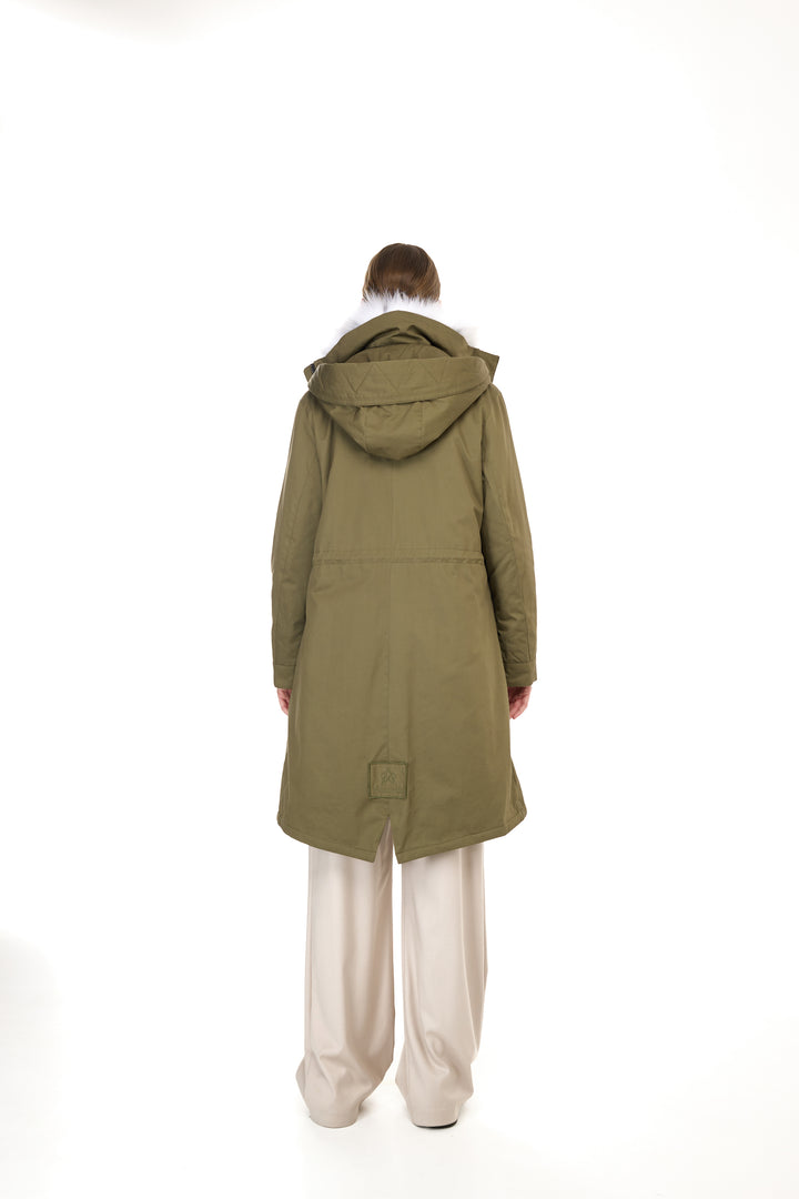 X-Long Elegant Long Parka Fox Linx Fox