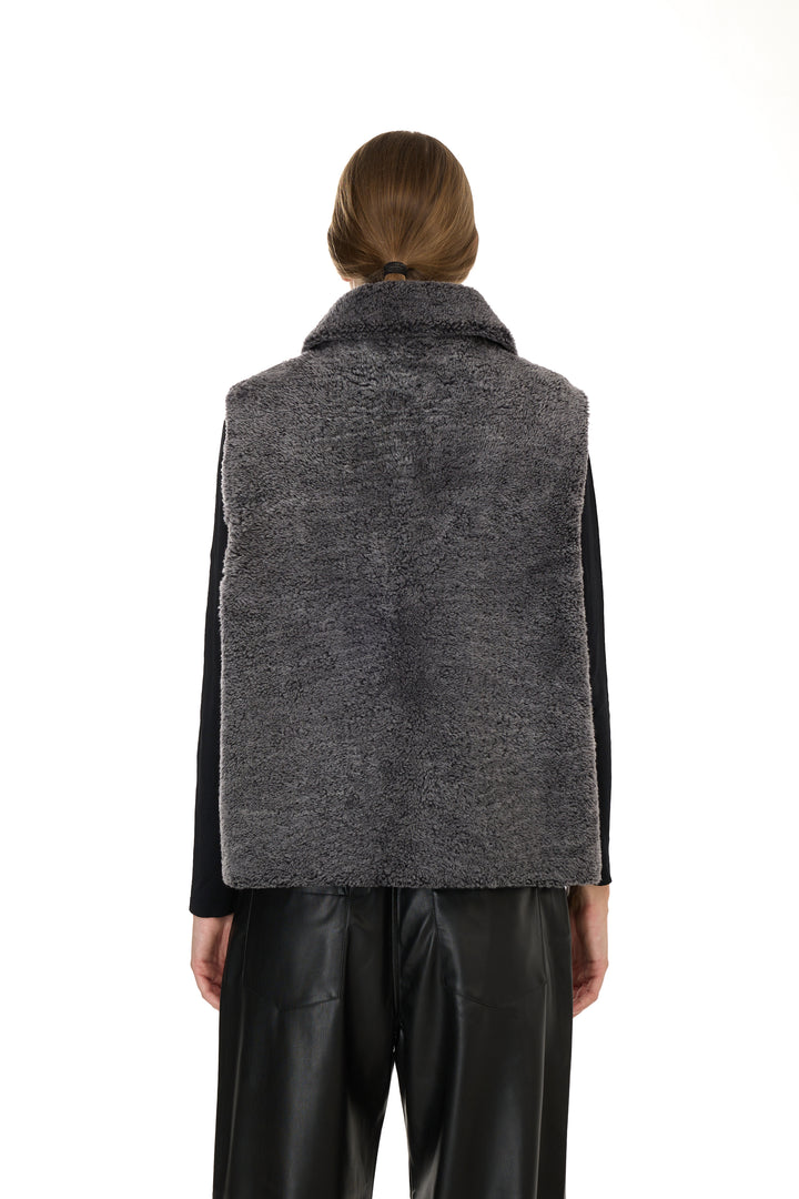 GREY Merino Lamb Vest
