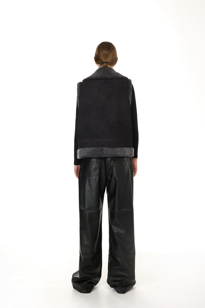 GREY Merino Lamb Vest