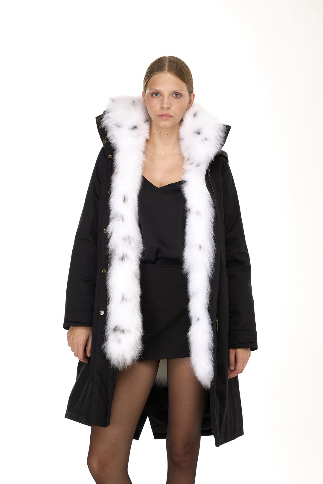 X-Long Elegant Long Parka Fox Linx Fox